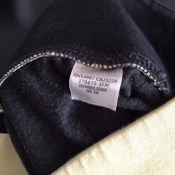 Victoria’s Secret PINK Black & Yellow Stripe Leggings Sz Small - Picture 7 of 9